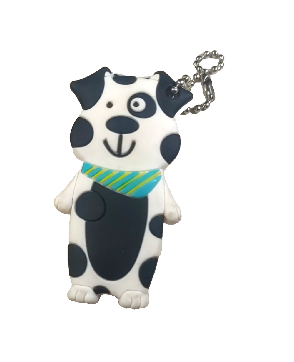 Puppy Dog Nail Cliiper Keychain Rubber Dog
